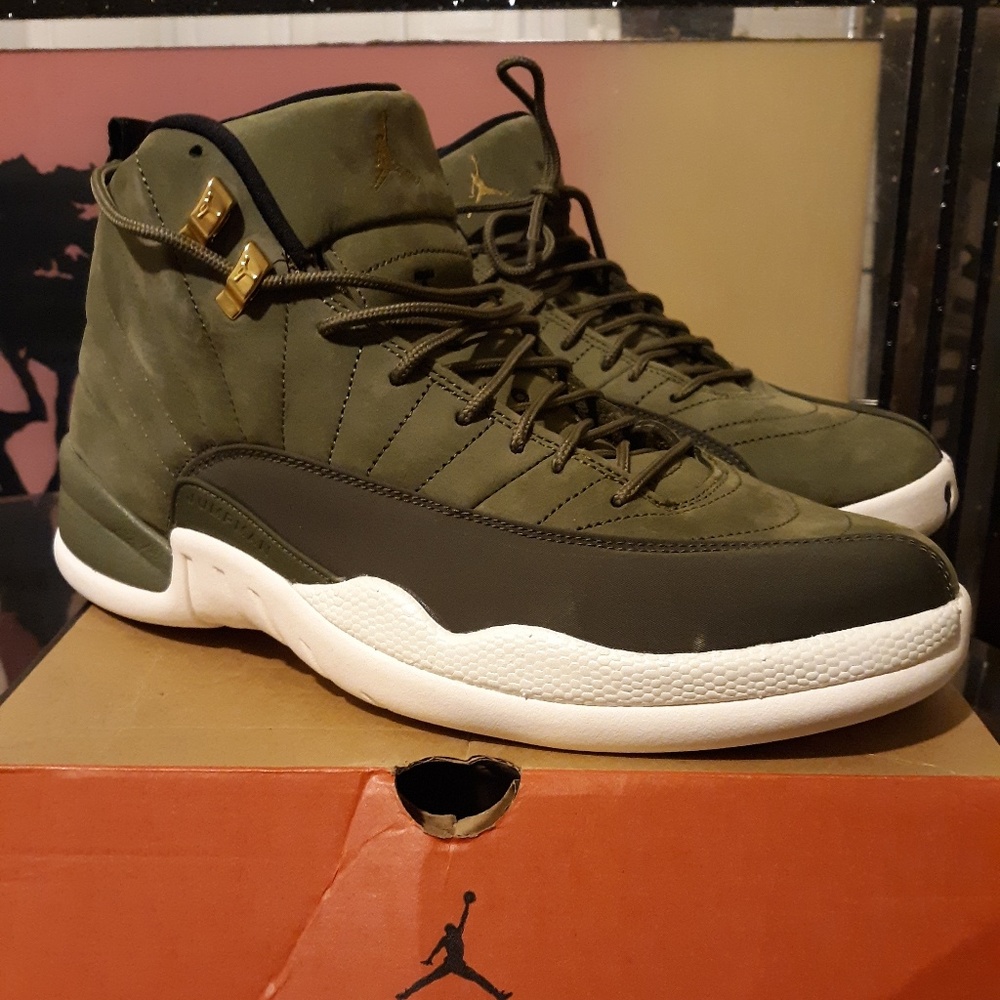 Air Jordan "12" Retro Olive